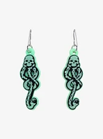 Harry Potter Death Eater Glow-In-The-Dark Earrings