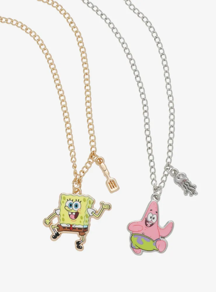 SpongeBob SquarePants Duo Best Friend Necklace Set