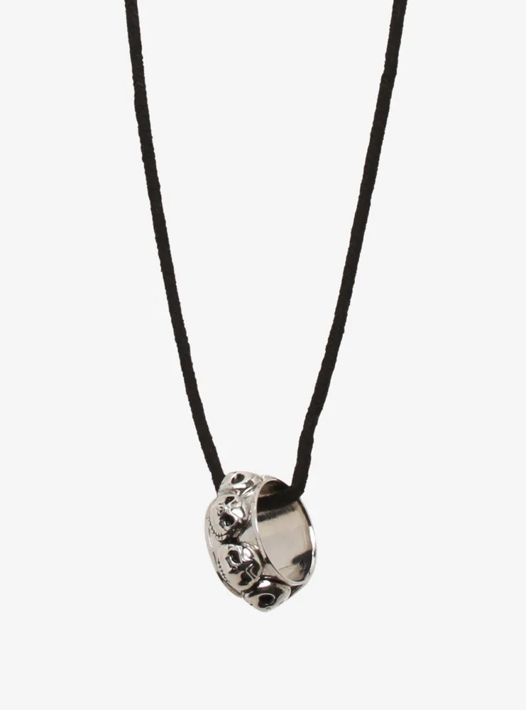 The Nightmare Before Christmas Jack Ring Necklace
