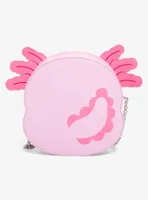 Pink Axolotl Pin Collector Crossbody Bag