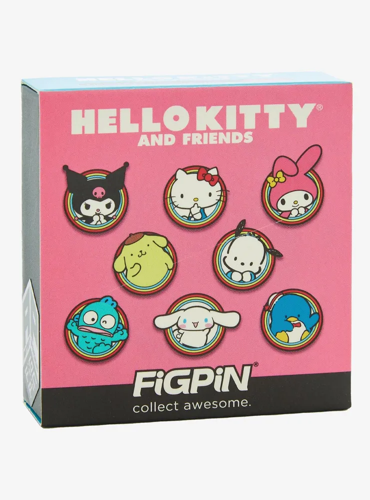FiGPiN Hello Kitty And Friends Portraits Enamel Pin Collector Box