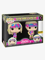 Funko Barbie Pop! Movies Skating Barbie & Skating Ken Vinyl Figure Set Hot Topic Exclusive