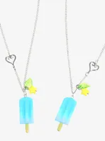 Disney Kingdom Hearts Sea Salt Ice Cream Best Friend Necklace Set