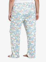 Care Bears Rainbows Girls Pajama Pants Plus