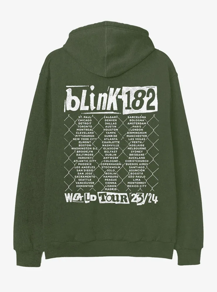 Blink-182 Smile Logo Tour Hoodie
