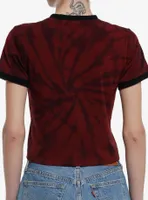 Her Universe Marvel Madame Web Spiderweb Tie-Dye Girls Baby T-Shirt