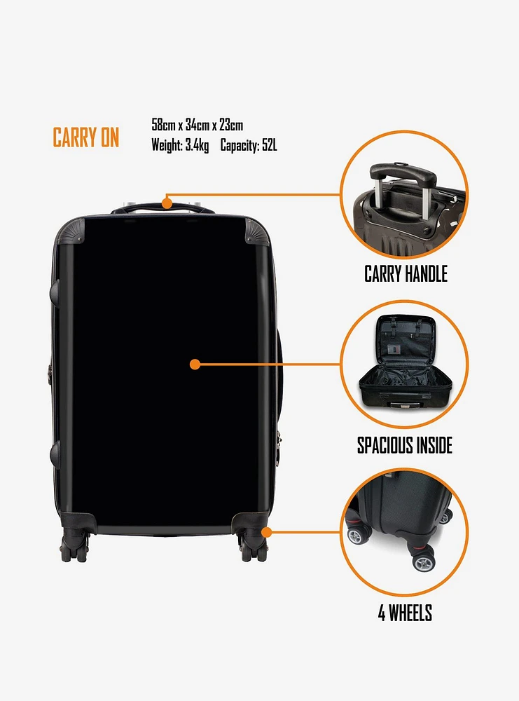 Rocksax Megadeth Peace Sells Travel Luggage