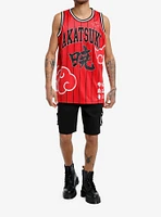 Naruto Shippuden Akatsuki Striped Basketball Jersey Tank Top
