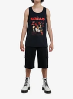 Scream Blood Splatter Tank Top