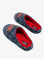 AC/DC Tie-Dye Plush Slippers