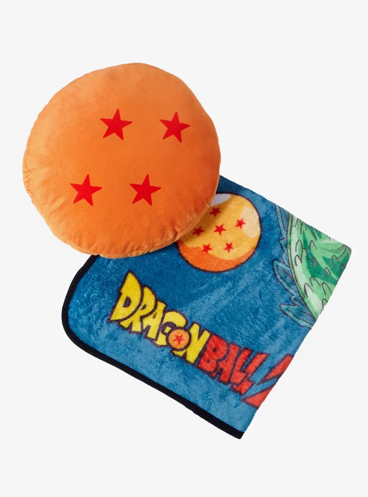 Dragon Ball Z Shenron Dragon Ball Throw Blanket & Pillow Set