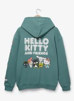 Sanrio Hello Kitty and Friends Group Portrait Zippered Hoodie - BoxLunch Exclusive