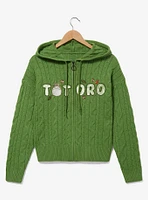 Her Universe Studio Ghibli My Neighbor Totoro Knit Women's Plus Zip Hoodie — BoxLunch Exclusive