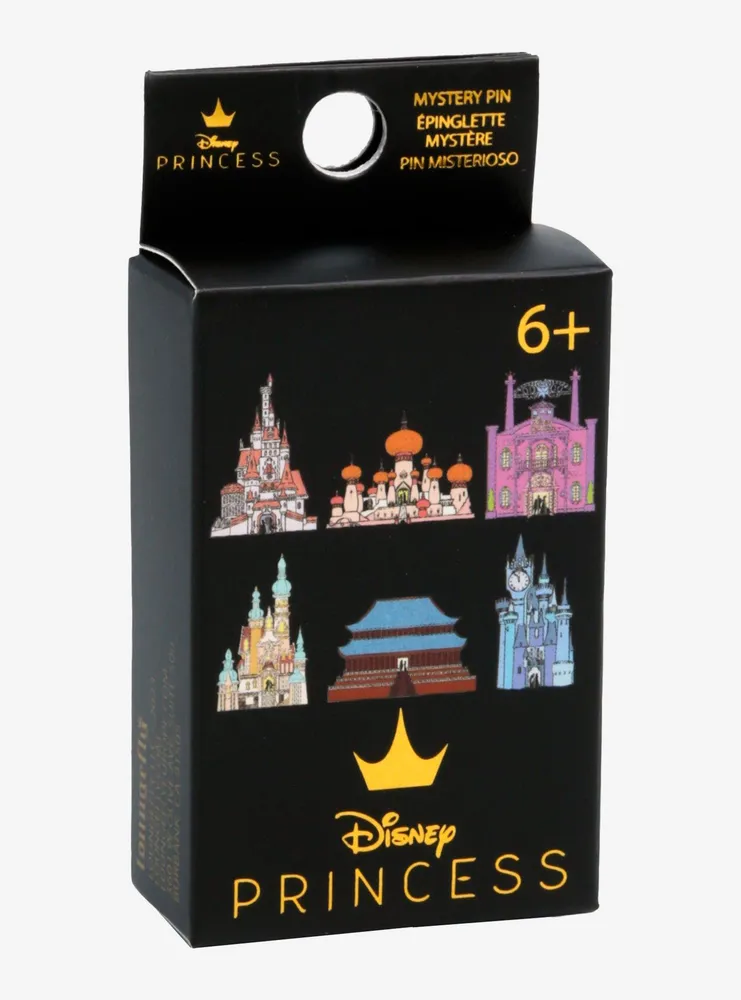 Loungefly Disney Princess Castle Silhouette Blind Box Enamel Pin