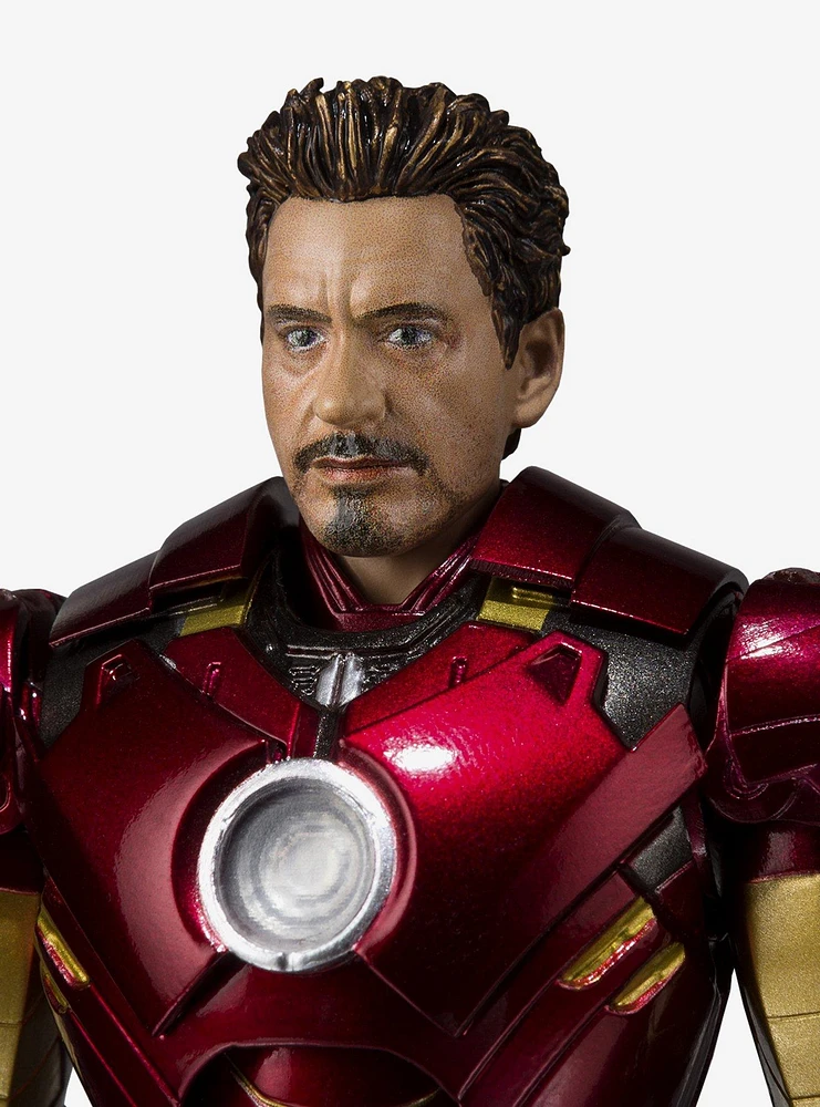 Bandai Spirits Marvel Iron Man 2 S.H. Figuarts Iron Man Mk 4 Figure (S.H. Figuarts 15th Anniversary Ver.)