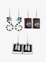 Beetlejuice Polaroid Earrings Set