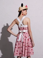 Her Universe Disney Mickey Mouse Cherry Gingham Retro Dress