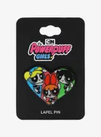 The Powerpuff Girls Trio Heart Enamel Pin - BoxLunch Exclusive