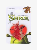 Dreamworks Shrek Donkey and Dragon Heart Enamel Pin - BoxLunch Exclusive
