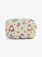 Studio Ghibli My Neighbor Totoro Floral Totoros Makeup Bag