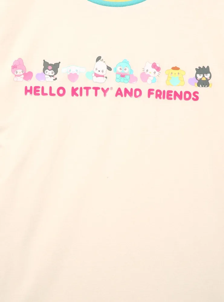 Sanrio Hello Kitty and Friends Emo Kyun Characters Women's T-Shirt — BoxLunch Exclusive