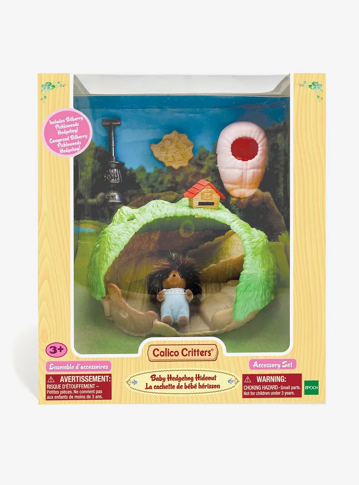Calico Critters Baby Hedgehog Hideout Playset