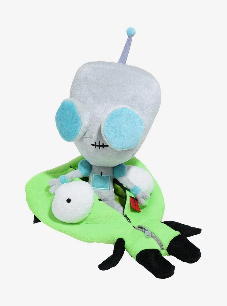 Invader Zim Robot GIR With Dog Costume Plush