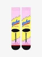 Strawberry Yoo-Hoo Crew Socks