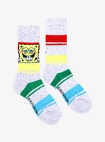 SpongeBob SquarePants Smile Speckled Crew Socks