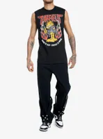 Garfield Biker Muscle Tank Top