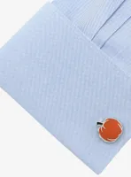 Pumpkin Enamel Cufflinks