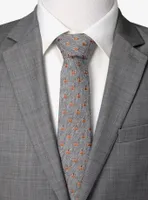 Pumpkin Herringbone Tie