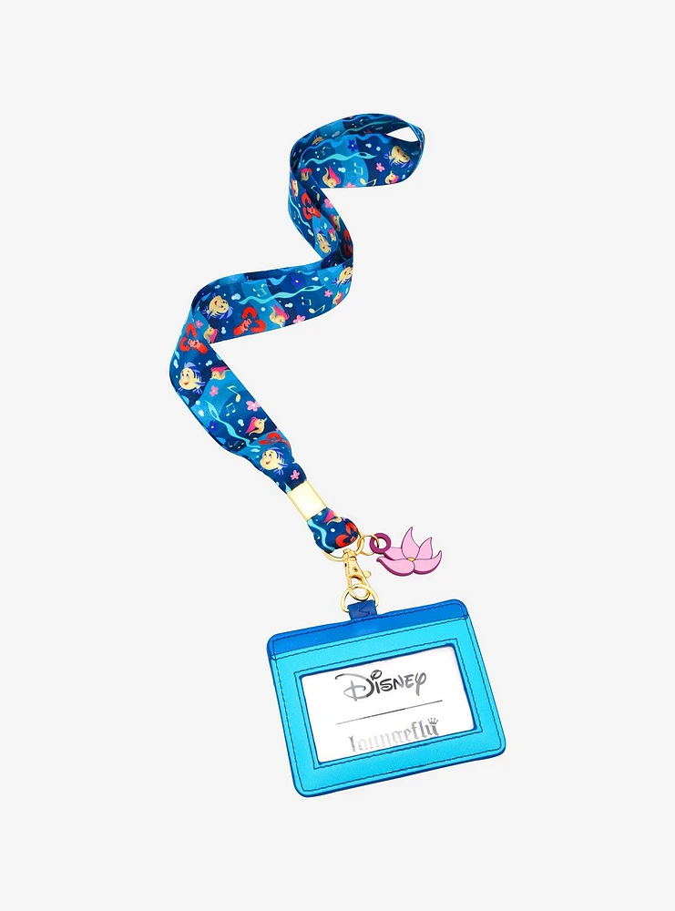 Loungefly Disney The Little Mermaid Lanyard With Cardholder