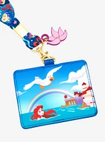 Loungefly Disney The Little Mermaid Lanyard With Cardholder