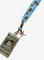 Loungefly One Piece Luffy Lanyard With Cardholder