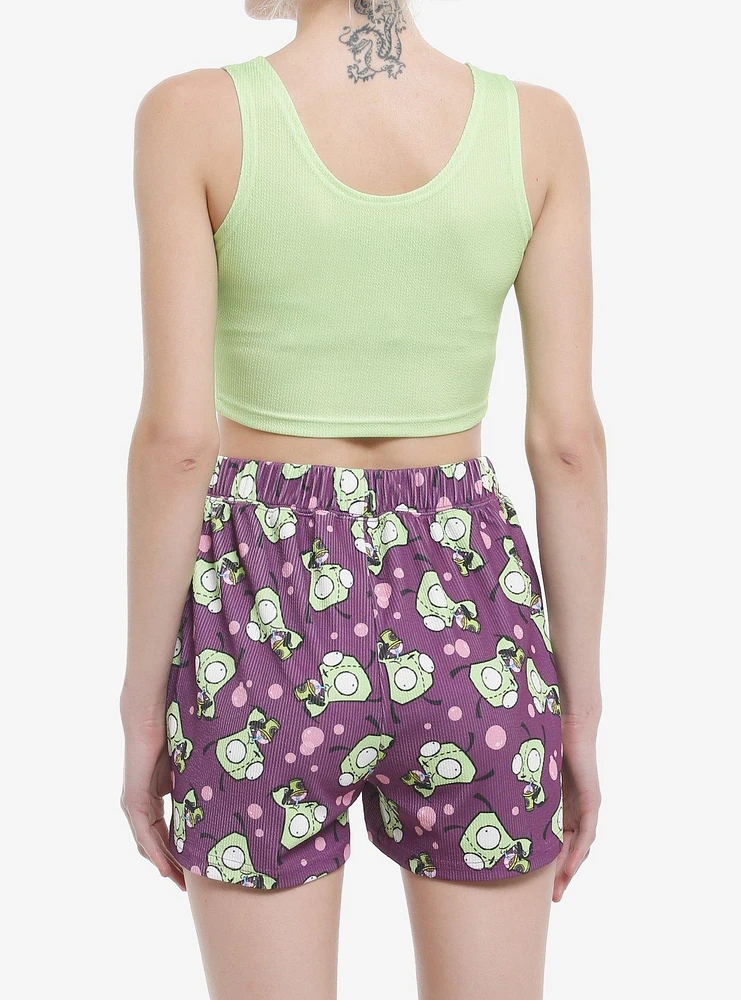 Invader Zim GIR Face Girls Lounge Set