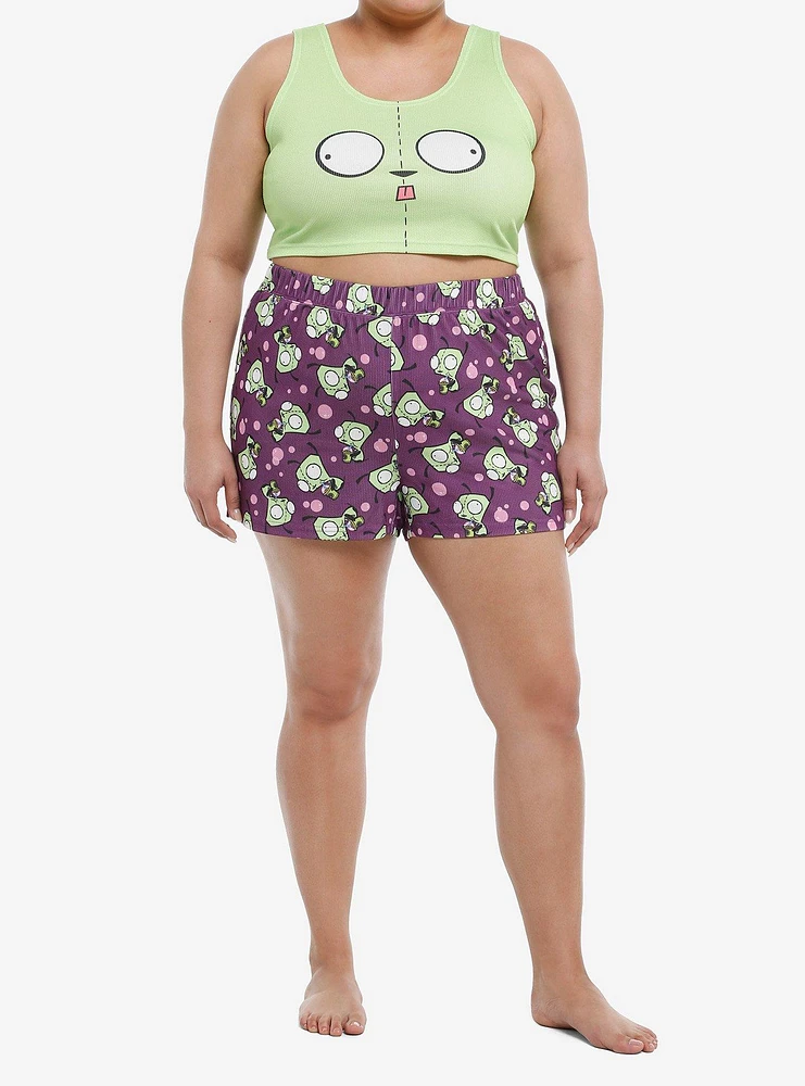 Invader Zim GIR Face Girls Lounge Set Plus