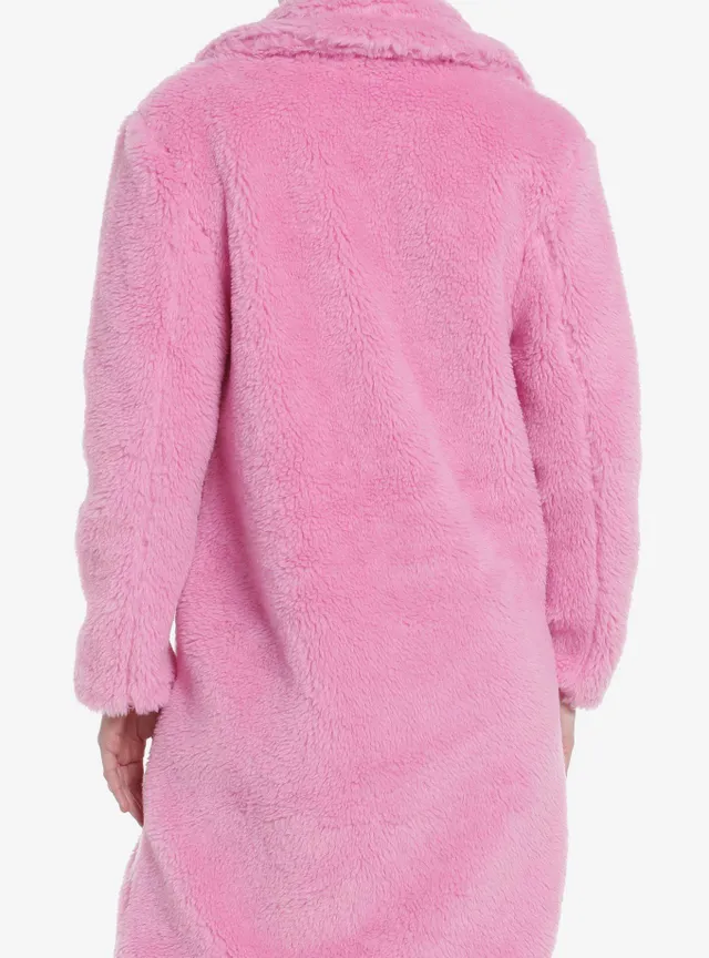 The pink fur coat of Bazinas Furs
