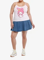 My Melody Hearts Ice Cream Girls Crop Cami Plus