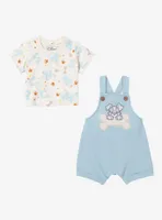 Disney Lady and the Tramp Scamp Infant Overall Set - BoxLunch Exclusive