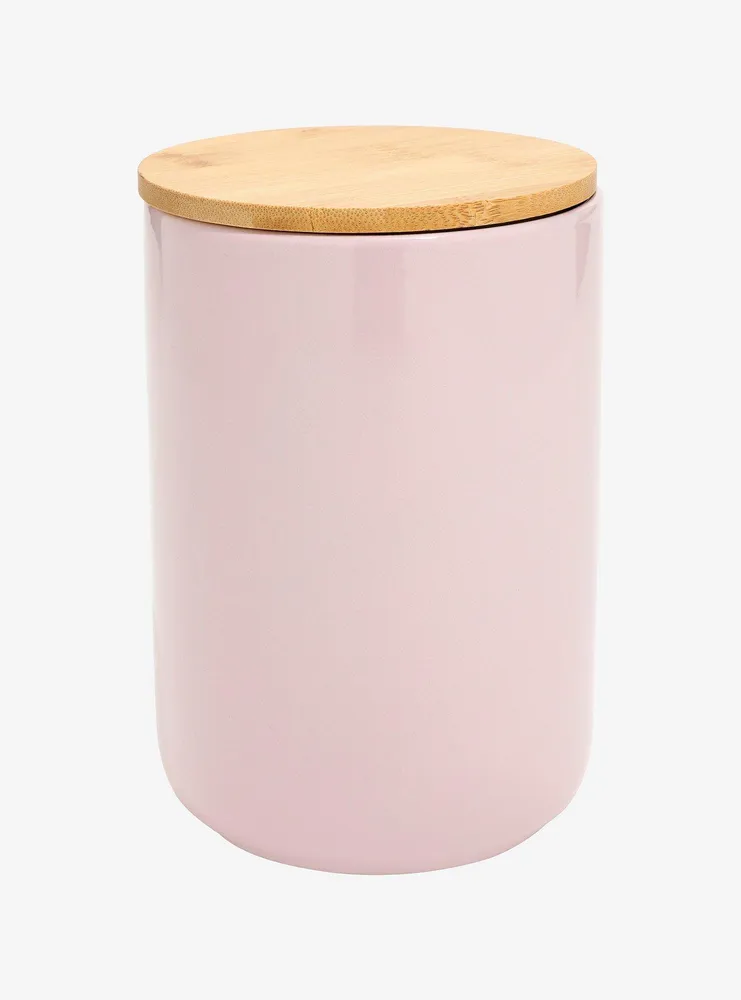 Hello Kitty Pink Ceramic Cookie Jar