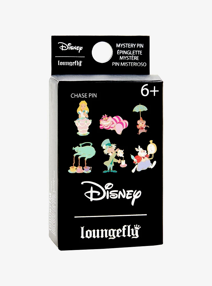 Loungefly Disney Alice in Wonderland Characters Blind Box Enamel Pin