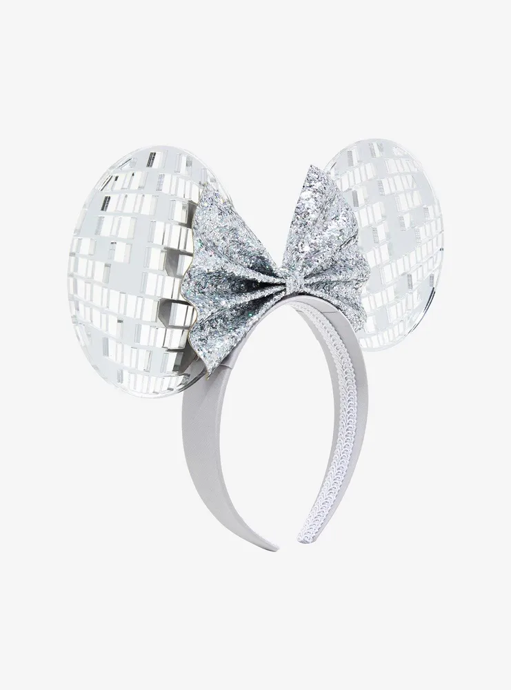 Disney Minnie Mouse Disco Ball Ears Headband - BoxLunch Exclusive