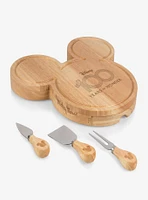 Disney100 Mickey Head-Shaped Cheese Board with Tools