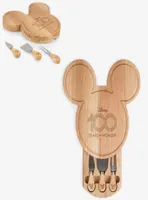 Disney100 Mickey Head-Shaped Cheese Board with Tools