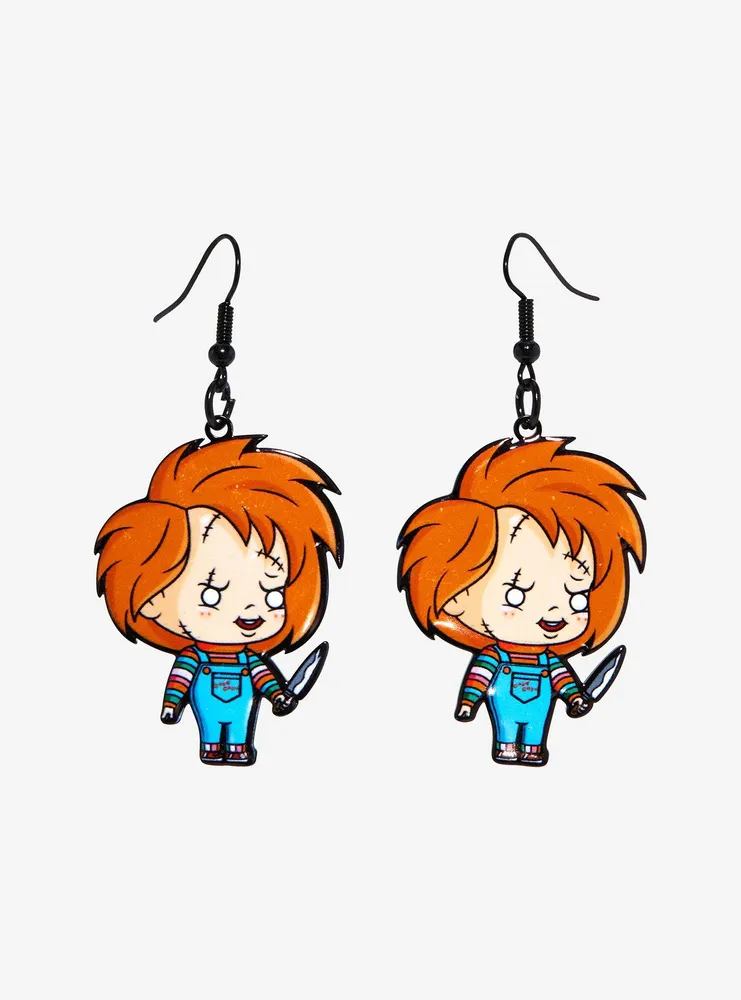 Child's Play Chibi Chucky Drop Earrings