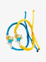Adventure Time Finn & Jake Best Friend Cord Bracelet Set