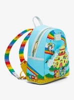 Loungefly Rainbow Brite Color Castle Mini Backpack