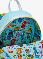 Loungefly Rainbow Brite Color Castle Mini Backpack