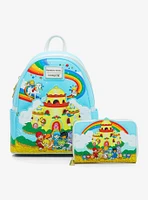 Loungefly Rainbow Brite Color Castle Mini Backpack